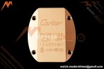 Cartier - Baignoire Ladies 24.6mm RG/RG White Roman Size 15 BLSF Swiss Quartz