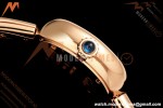 Cartier - Baignoire Ladies 24.6mm RG/RG White Roman Size 15 BLSF Swiss Quartz