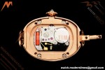Cartier - Baignoire Ladies 24.6mm RG/RG White Roman Size 16 BLSF Swiss Quartz