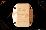 Cartier - Baignoire Ladies 24.6mm RG/RG White Roman Size 16 BLSF Swiss Quartz
