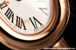 Cartier - Baignoire Ladies 24.6mm RG/RG White Roman Size 16 BLSF Swiss Quartz