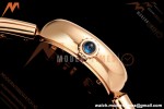 Cartier - Baignoire Ladies 24.6mm RG/RG White Roman Size 16 BLSF Swiss Quartz