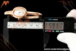 Cartier - Baignoire Ladies 24.6mm RG/RG White Roman Size 17 BLSF Swiss Quartz