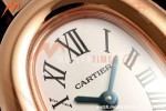 Cartier - Baignoire Ladies 24.6mm RG/RG White Roman Size 17 BLSF Swiss Quartz