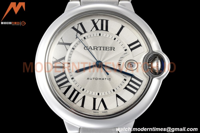 Cartier - Ballon Bleu De Cartier 42mm Automatic SS/SS White V6F V8 A2824