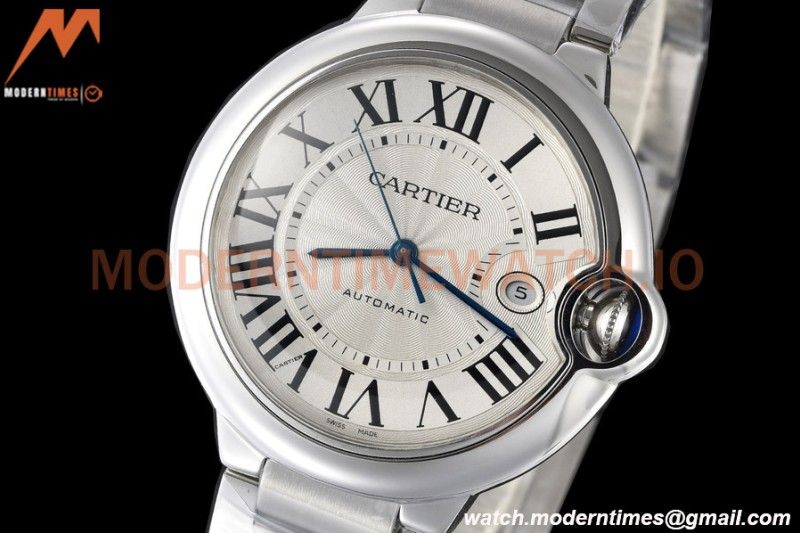 Cartier - Ballon Bleu De Cartier 42mm Automatic SS/SS White V6F V8 A2824