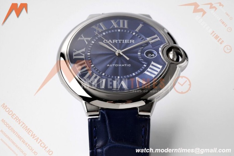 Cartier - Ballon Bleu De Cartier 42mm Automatic SS/LE Blue AF A2892