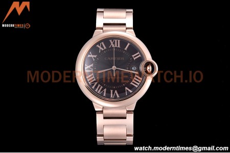 Cartier - Balion Bleu De Cartier 42mm Automatic RG/RG Black GDF MY8215