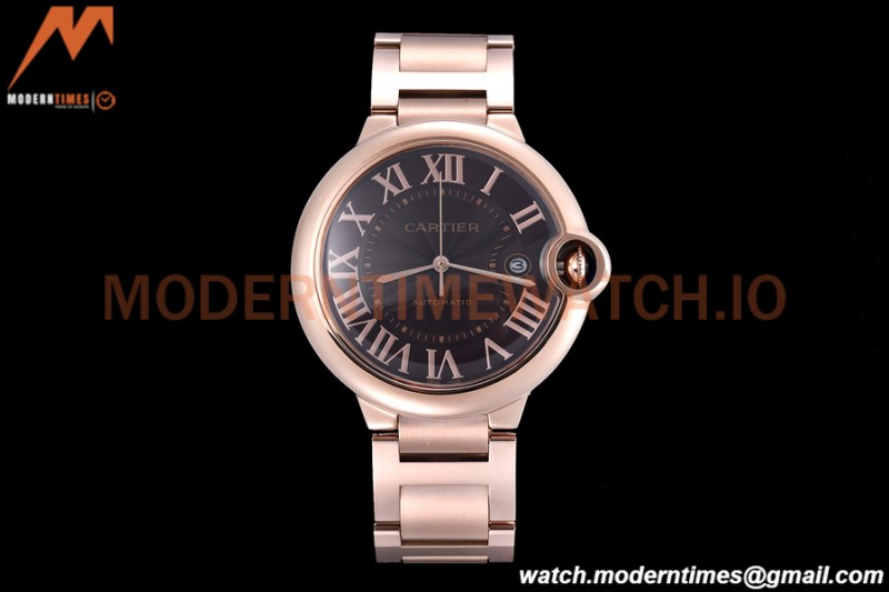 Cartier - Balion Bleu De Cartier 42mm Automatic RG/RG Black GDF MY8215