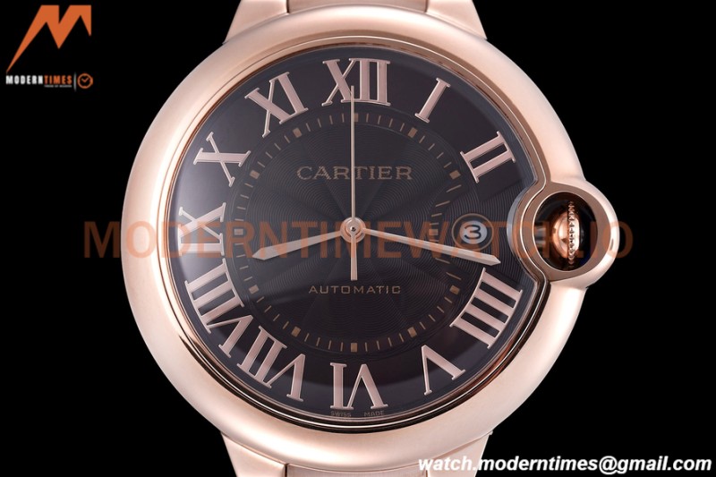 Cartier - Balion Bleu De Cartier 42mm Automatic RG/RG Black GDF MY8215