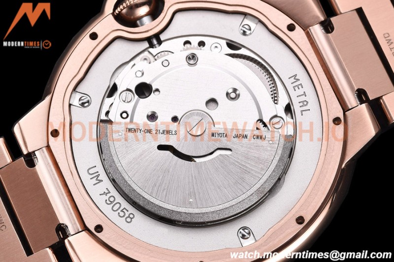 Cartier - Balion Bleu De Cartier 42mm Automatic RG/RG Black GDF MY8215