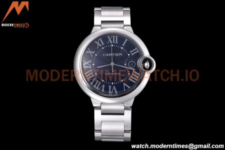 Cartier - Balion Bleu De Cartier 42mm Automatic SS/SS Blue GDF MY8215