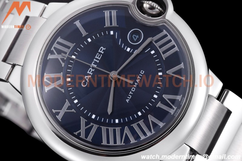 Cartier - Balion Bleu De Cartier 42mm Automatic SS/SS Blue GDF MY8215