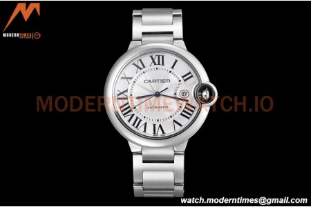 Cartier - Balion Bleu De Cartier 42mm Automatic SS/SS White GDF MY8215