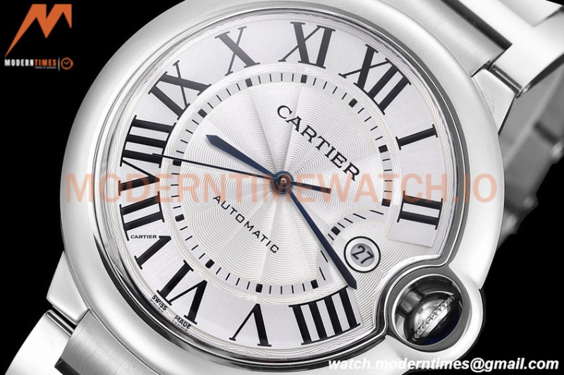 Cartier - Balion Bleu De Cartier 42mm Automatic SS/SS White GDF MY8215