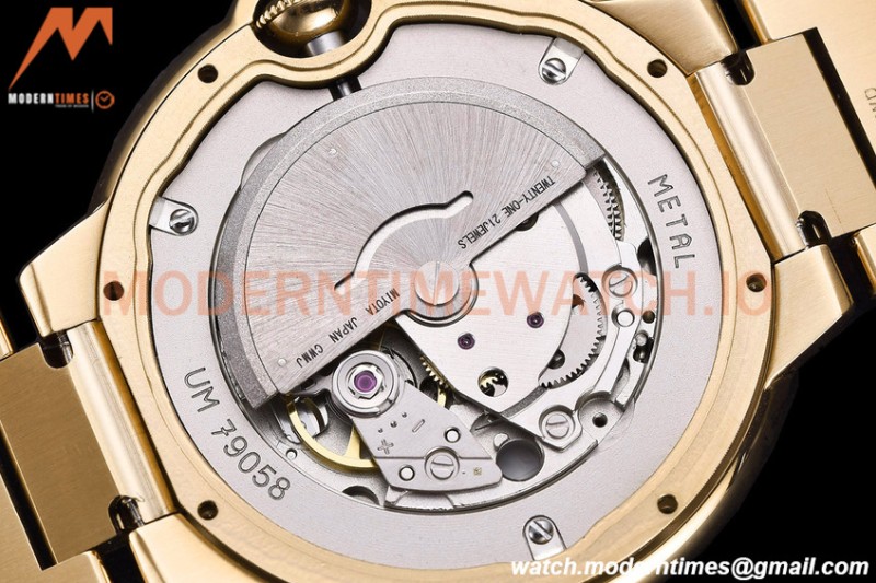 Cartier - Ballon Bleu De Cartier 42mm Automatic YG/YG White GDF MY8215