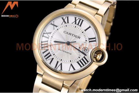 Cartier - Ballon Bleu De Cartier 42mm Automatic YG/YG White GDF MY8215