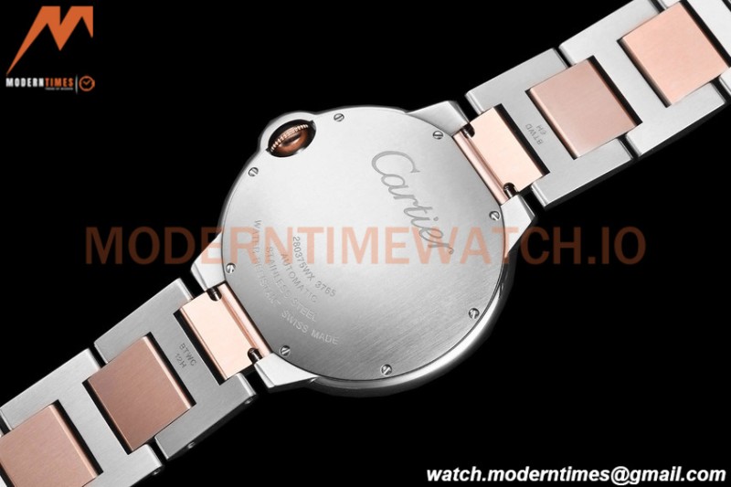 Cartier - Balion Bleu De Cartier 42mm Automatic RG/SS Black GDF MY8215