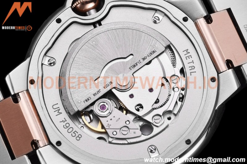 Cartier - Balion Bleu De Cartier 42mm Automatic RG/SS Black GDF MY8215