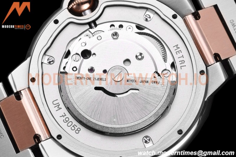 Cartier - Balion Bleu De Cartier 42mm Automatic RG/SS Black GDF MY8215