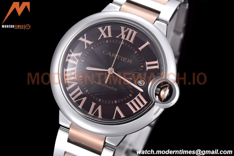 Cartier - Balion Bleu De Cartier 42mm Automatic RG/SS Black GDF MY8215