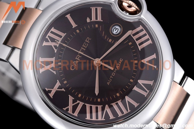 Cartier - Balion Bleu De Cartier 42mm Automatic RG/SS Black GDF MY8215