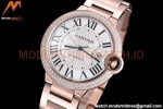 Cartier - Balion Bleu De Cartier 42mm Automatic Diamond RG/RG White GDF MY8215