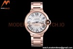 Cartier - Balion Bleu De Cartier 42mm Automatic RG/RG White GDF MY8215