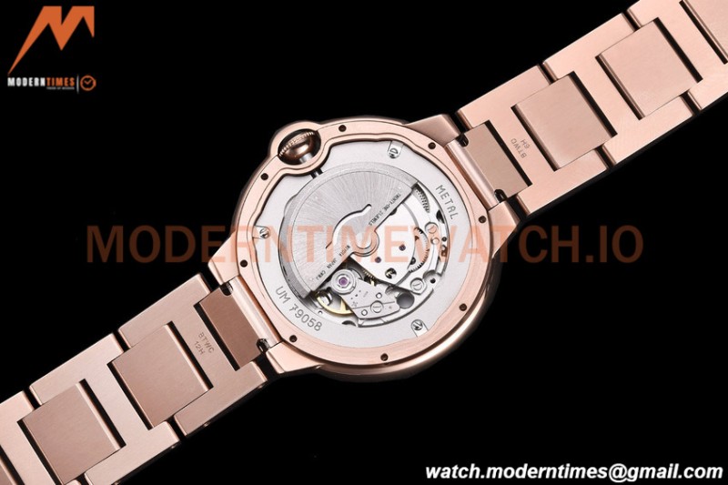 Cartier - Balion Bleu De Cartier 42mm Automatic RG/RG White GDF MY8215