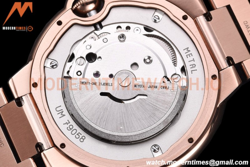 Cartier - Balion Bleu De Cartier 42mm Automatic RG/RG White GDF MY8215
