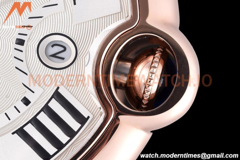 Cartier - Balion Bleu De Cartier 42mm Automatic RG/RG White GDF MY8215