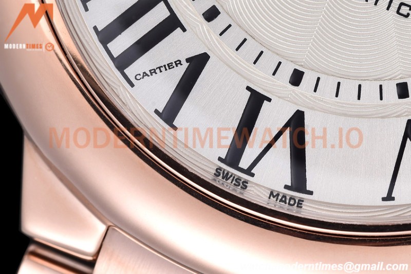 Cartier - Balion Bleu De Cartier 42mm Automatic RG/RG White GDF MY8215
