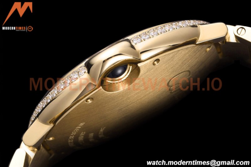 Cartier - Balion Bleu De Cartier 42mm Automatic Diamond YG/YG White GDF MY8215