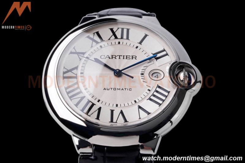 Cartier - Ballon Bleu De Cartier 42mm Automatic SS/LE White AF A2824