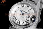 Cartier - Ballon Bleu De Cartier 33mm Automatic SS/SS Dia/Wht AF NH05