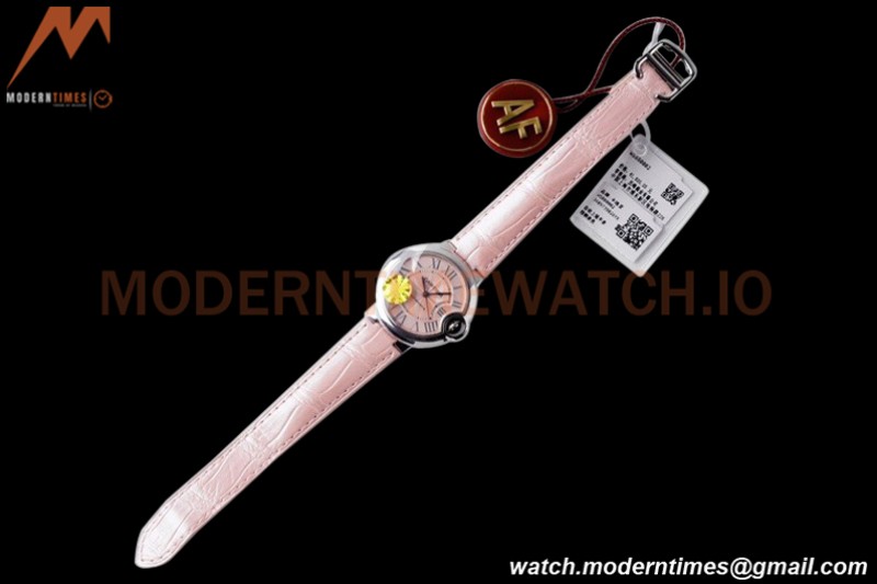Cartier - Ballon Bleu De Cartier 33mm Automatic SS/LE Pink AF NH05