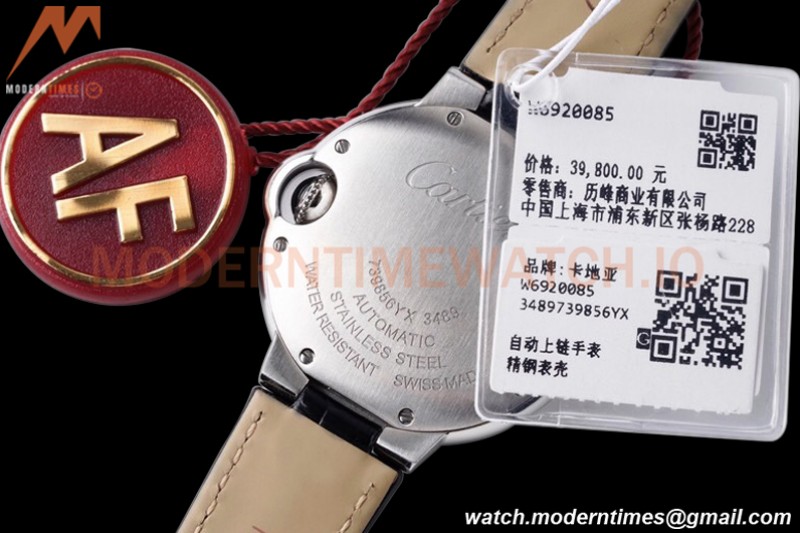 Cartier - Ballon Bleu De Cartier 33mm Automatic SS/LE White AF NH05