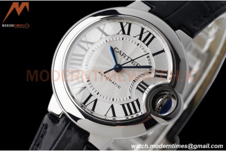 Cartier - Ballon Bleu De Cartier 33mm Automatic SS/LE White AF NH05