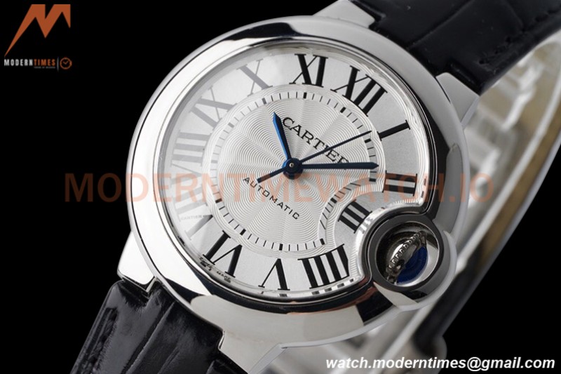 Cartier - Ballon Bleu De Cartier 33mm Automatic SS/LE White AF NH05