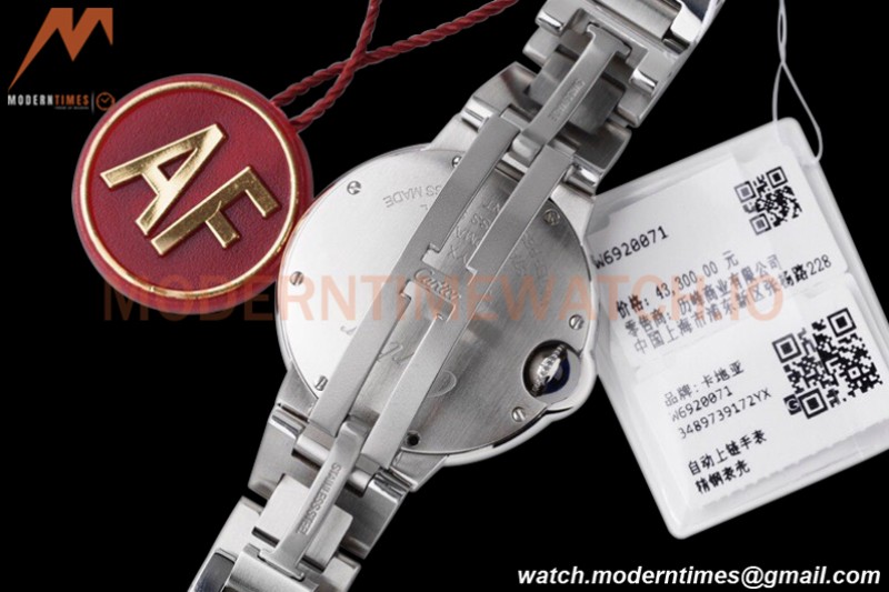 Cartier - Ballon Bleu De Cartier 33mm Automatic SS/SS White AF NH05