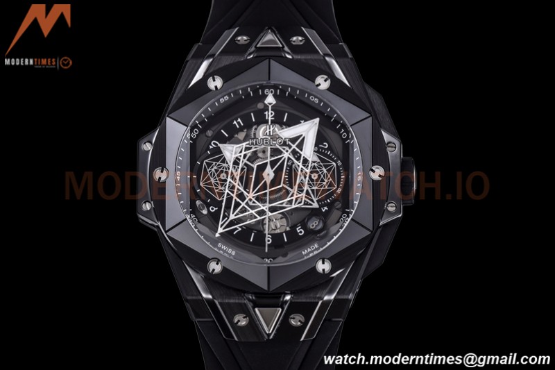 Hublot - Big Bang Sang Bleu II CER/RU Black Ske BBF HUB1240