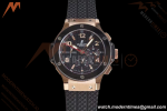 Hublot - Big Bang Chrono 44mm Cermic RG/RU Blk/Num Carbon Fiber Dial HBF A4100
