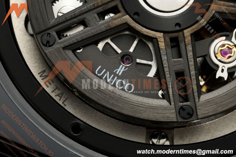 Hublot - Big Bang Ferrari Speciale 45.5mm Ceramic TI/RU Blk/Num Skeleton Dial HBBF A1241