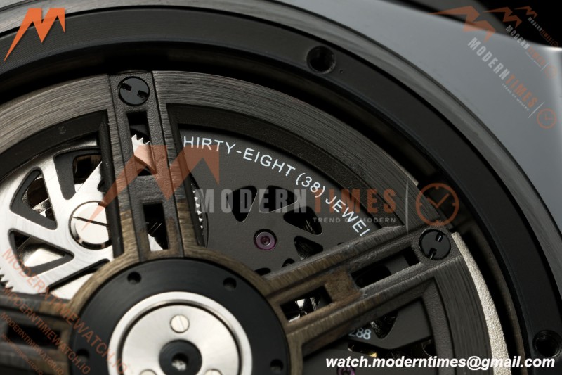Hublot - Big Bang Ferrari Speciale 45.5mm Ceramic TI/RU Blk/Num Skeleton Dial HBBF A1241