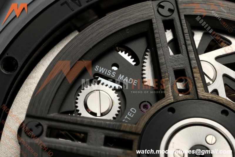 Hublot - Big Bang Ferrari Speciale 45.5mm Ceramic TI/RU Blk/Num Skeleton Dial HBBF A1241