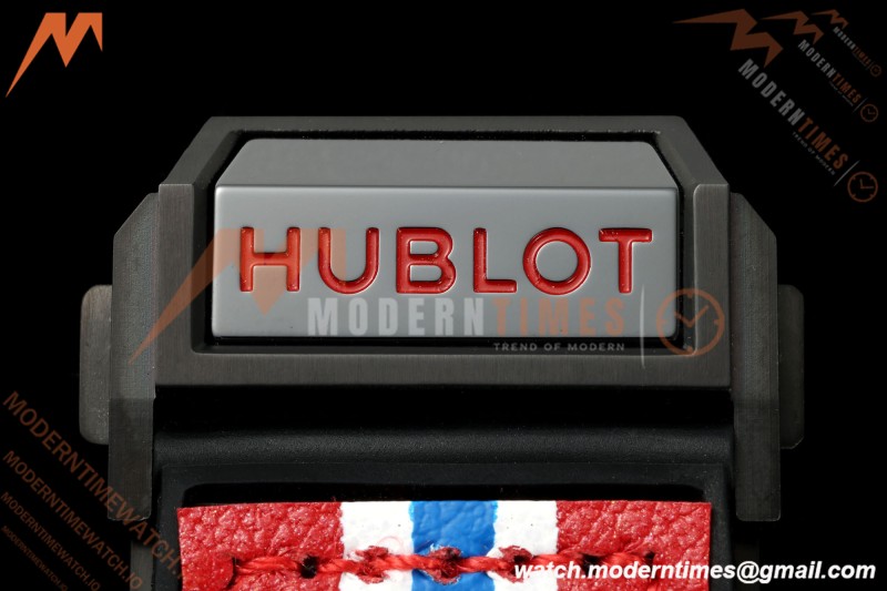 Hublot - Big Bang Ferrari Speciale 45.5mm Ceramic TI/RU Blk/Num Skeleton Dial HBBF A1241