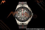 Hublot - Big Bang Ferrari Titanium 45.5mm Carbon Fiber TI/RU Blk/Num Skeleton Dial HBBF A1241