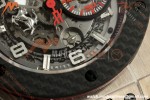 Hublot - Big Bang Ferrari Titanium 45.5mm Carbon Fiber TI/RU Blk/Num Skeleton Dial HBBF A1241