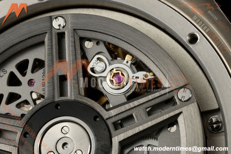 Hublot - Big Bang Ferrari Titanium 45.5mm Carbon Fiber TI/RU Blk/Num Skeleton Dial HBBF A1241