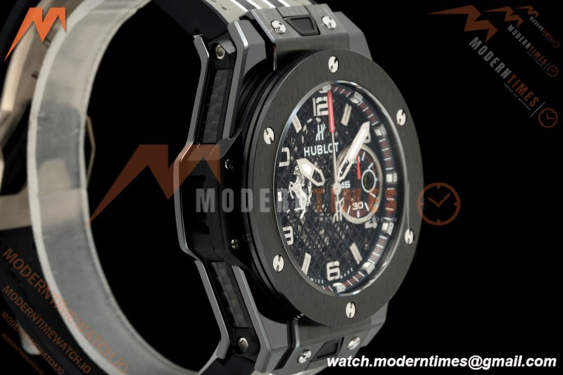Hublot - Big Bang Ferrari Speciale 45.5mm Ceramic TI/GRY/RU Blk/Num Skeleton Dial HBBF A1241